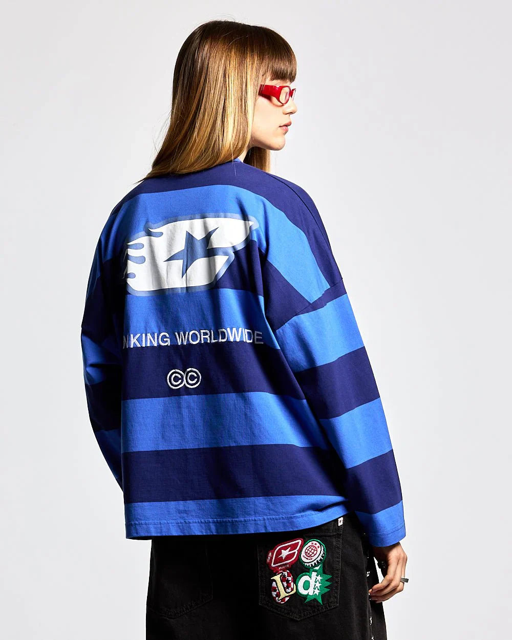 COLD CULTURE BURNIN STRIPES LONG SLEEVE