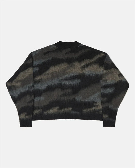 COLD CULTURE DISTRESS CURVED ZIP KNIT