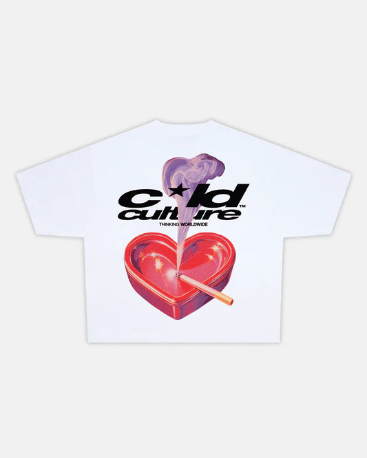COLD CULTURE HEART ASHTRAY TEE