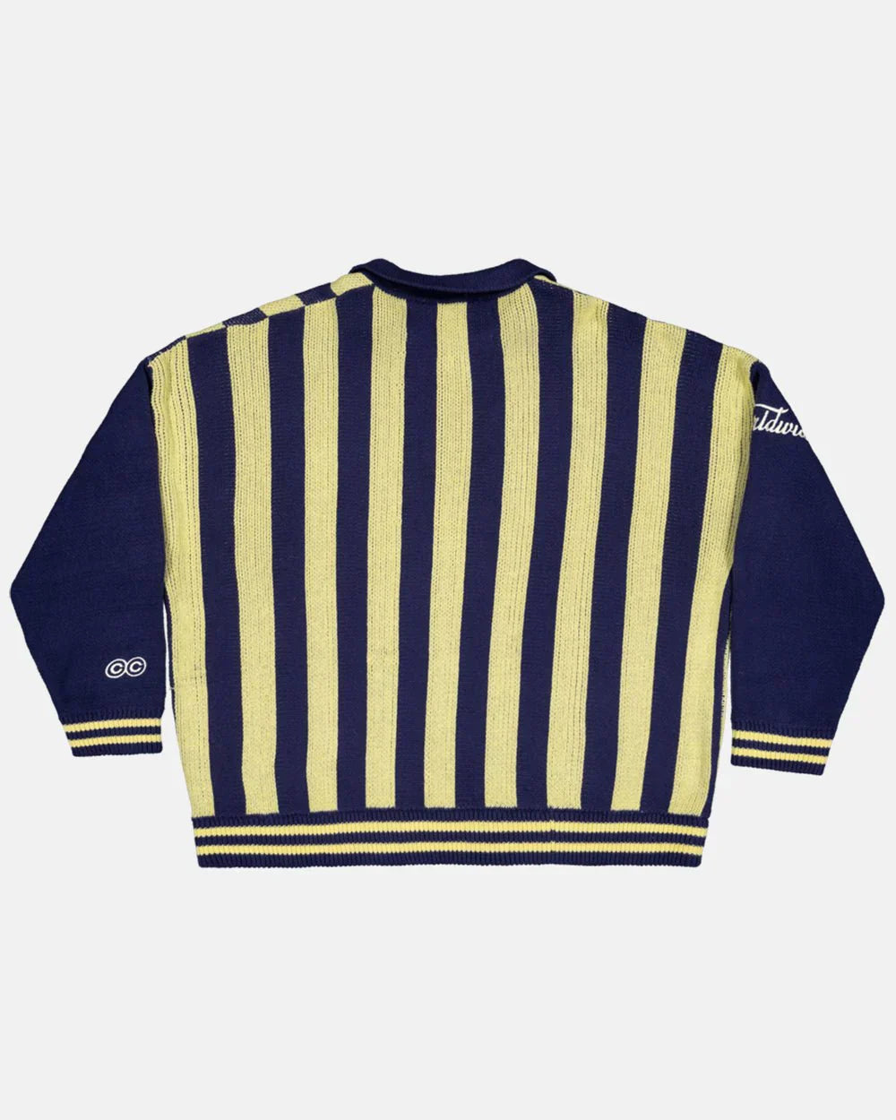 COLD CULTURE STRUCTURE COLLAR SWEATSHIRT KNIT
