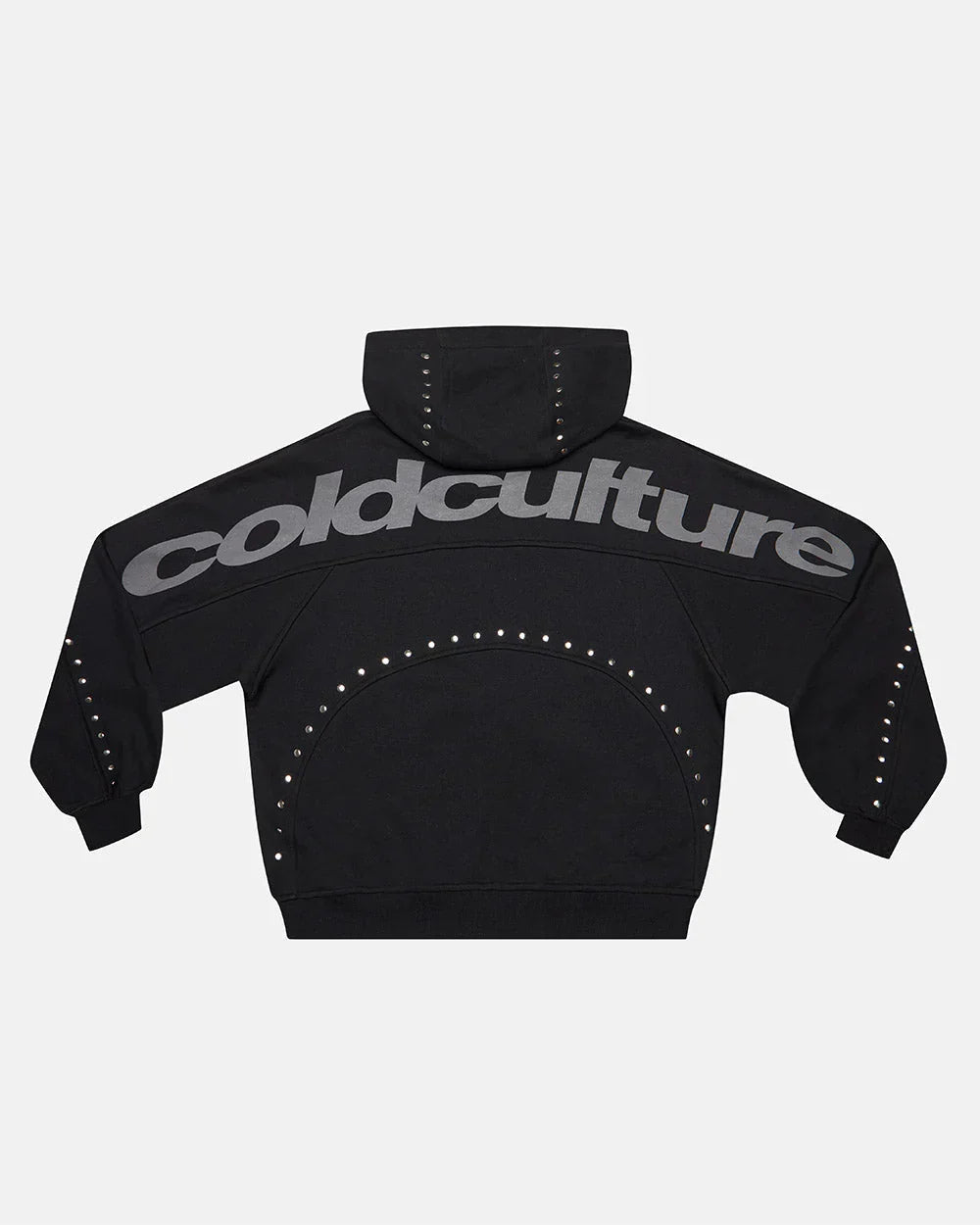 COLD CULTURE STUD ZIP HOODIE
