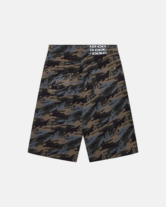 COLD CULTURE CAMO FORCE SHORTS