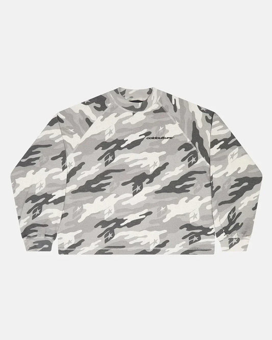 COLD CULTURE CAMO THERMAL LONG SLEEVE