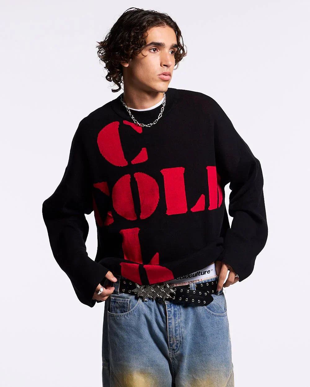 COOL COLD KNIT BLACK