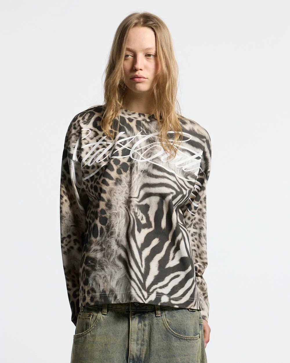 COLD CULTURE CROSSED SCRIPT LONG SLEEVE