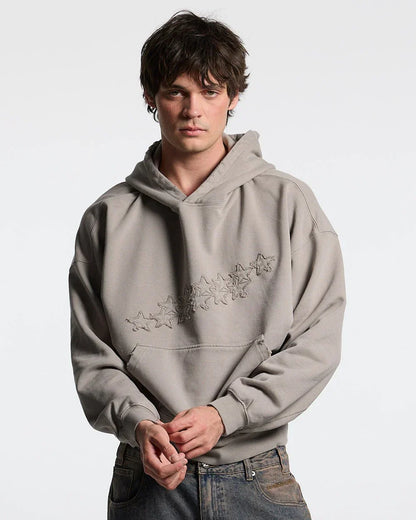 COLD CULTURE DISTRESS STARS HOODIE