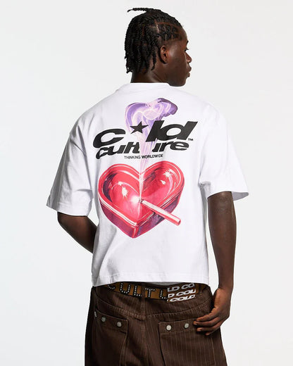 COLD CULTURE HEART ASHTRAY TEE