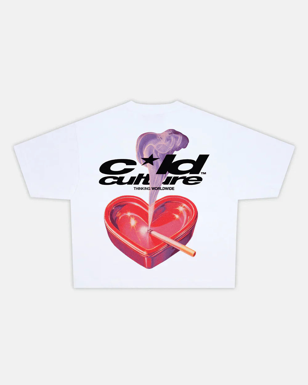 COLD CULTURE HEART ASHTRAY TEE