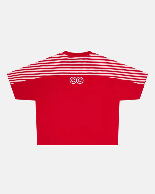 COLD CULTURE LOLLY HALF STRIPES TEE