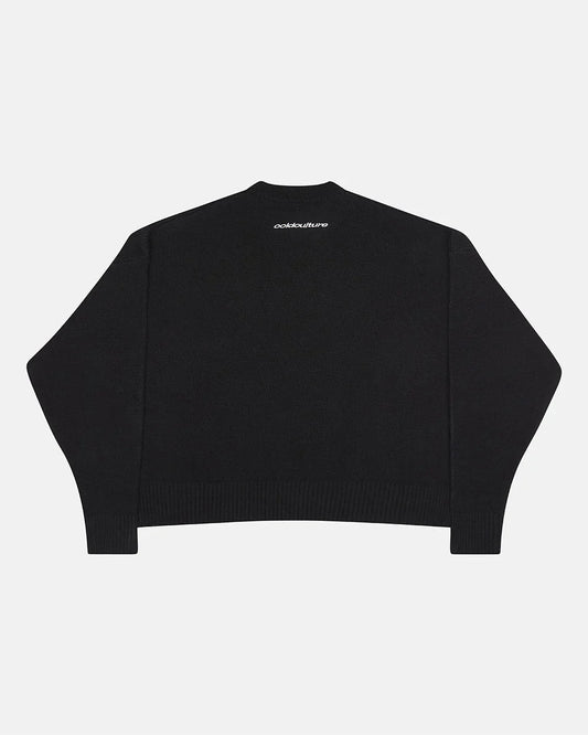 COLD CULTURE NO RULES KNIT BLACK