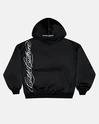 COLD CULTURE RIOT MESH HOODIE BLACK