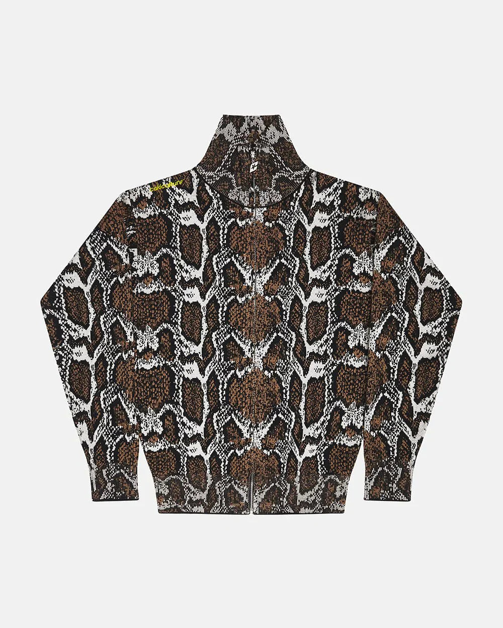COLD CULTURE SNAKE ZIP KNIT
