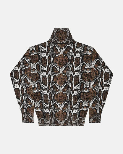 COLD CULTURE SNAKE ZIP KNIT