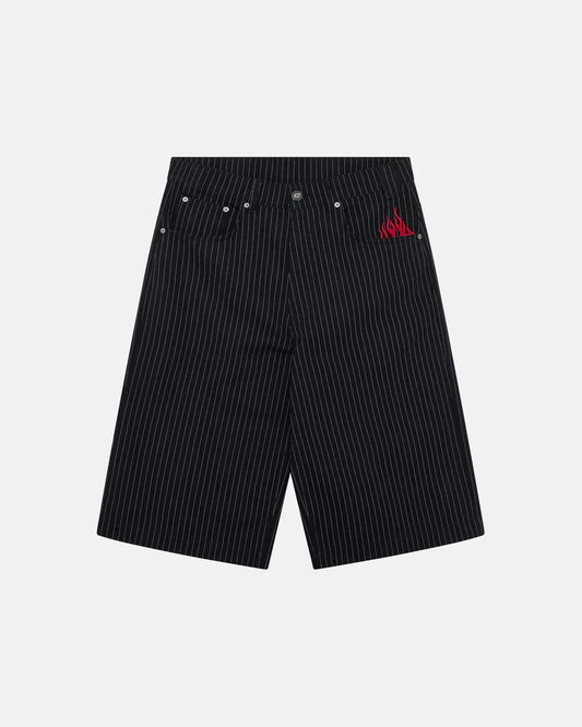 COLD CULTURE STRIPE FADE JORTS