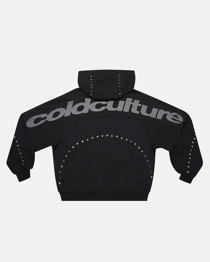 COLD CULTURE STUD ZIP HOODIE