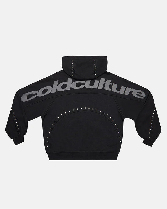 COLD CULTURE STUD ZIP HOODIE