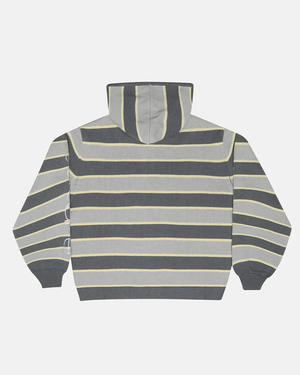 COLD CULTURE TRIPPY STOP ZIP KNIT GREY